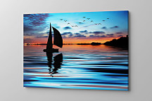 Obraz Plachetnica pri súmraku 1589